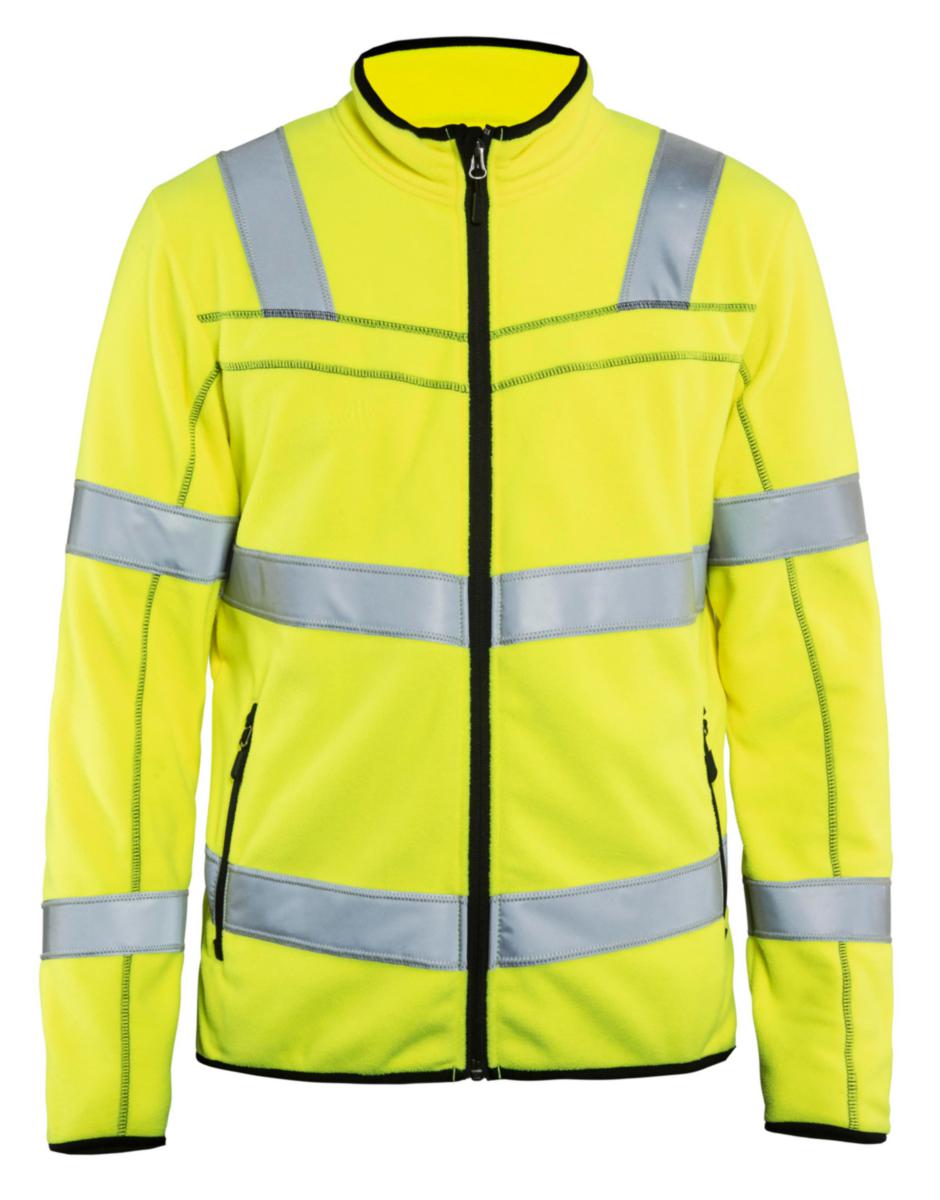 Microfleecejakke Blåkläder 4941 HiVis kl.3 - Microfleecejakke Blåkläder 4941 HiVis kl.3 gul str XL