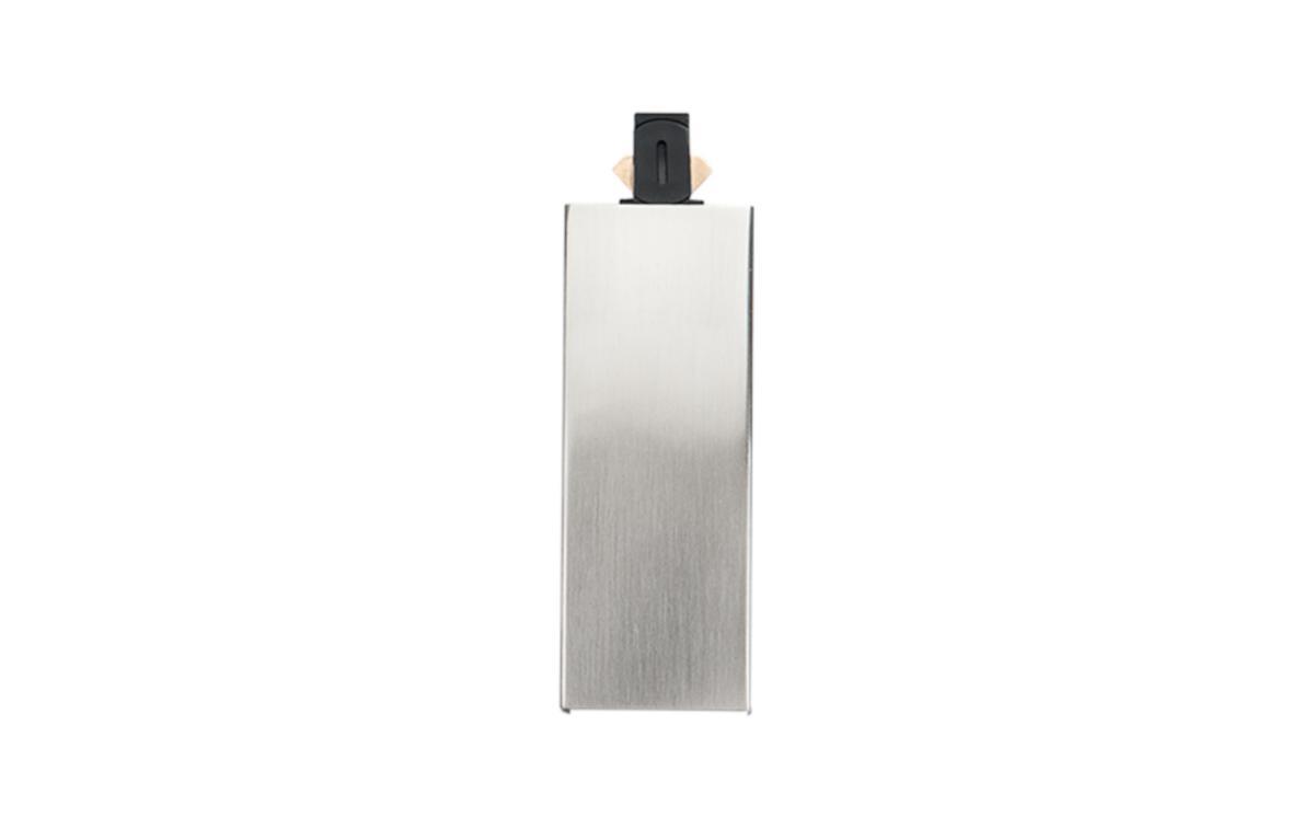 Endetilkobling Sg® Zip 230V - Zip 230V ende tilkobl. Børstet stål