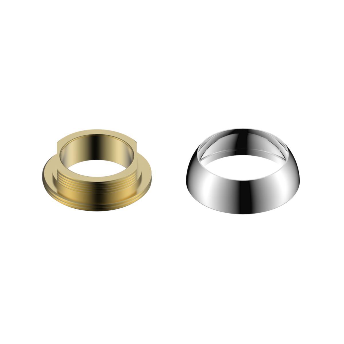 Feste til innmat Azur Zero kjøkkenbatteri/servantbatteri, a-collection - a-coll Azur Zero feste til innmat krom