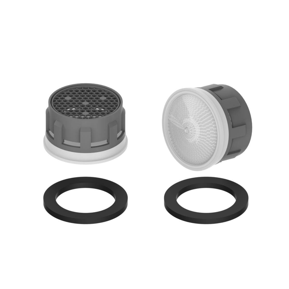 Perlatorinnsats m/pakning 5L til Azur Zero servantbatteri, a-collection - a-coll Azur Zero perlator 5L til servantbatteri
