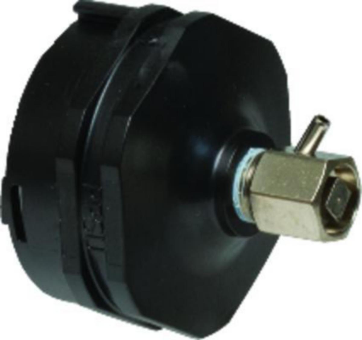 Endelokk med luftenippel Quick & Easy fordeler PPM 1" - 1"Endetetn.m/luftenipp.Q&E PPM til fordeler.Uponor