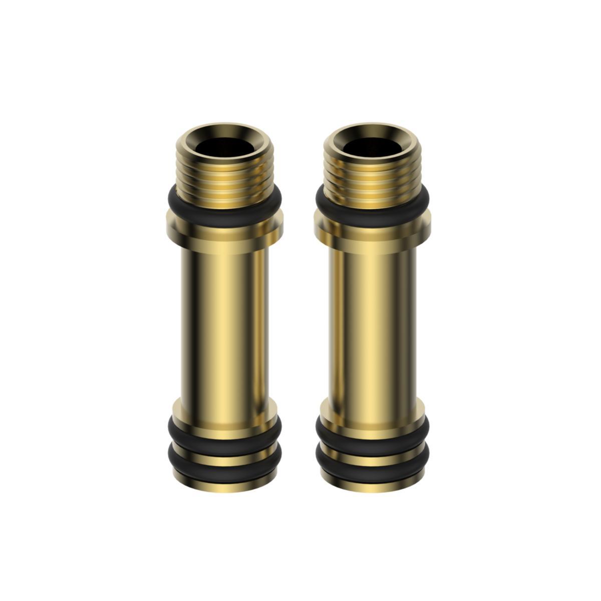 Tilkoblingsnipler m O ringer Azur Zero kjøkkenbatteri modell II og IV, a-collection - a-coll Azur Zero tilk.nipler m/O ringer kjk.mod 2 og 4