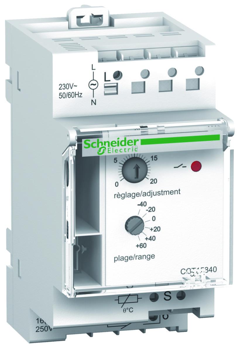 Termostat Schneider TH4 og TH7 - TH7 Mod.term -40Gr til +80Gr 