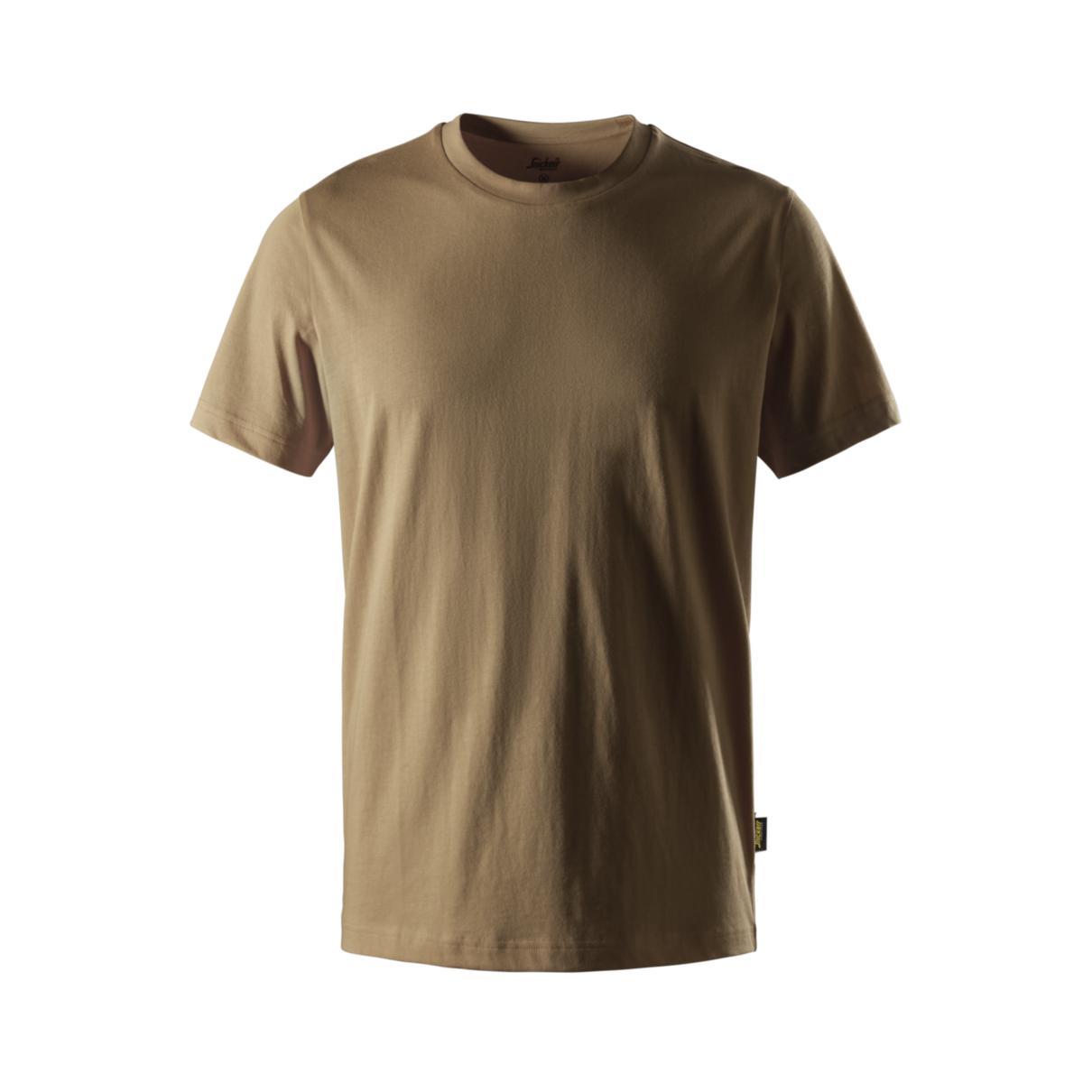 T-skjorte Snickers® 2502 - T-skjorte Snickers 2502 lysebrun str 5XL