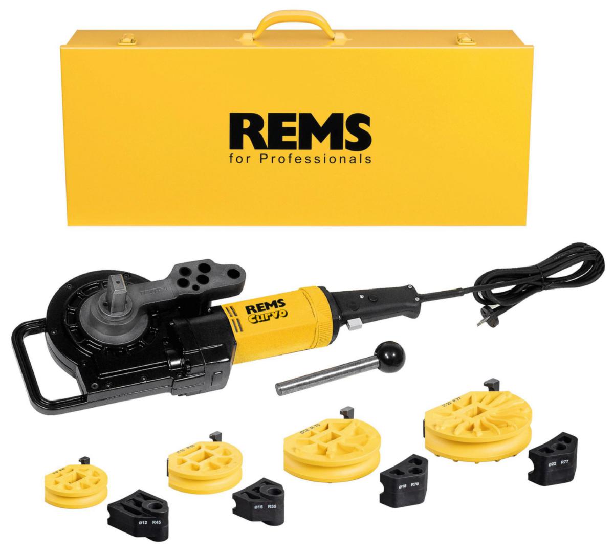 Rørbøyemaskin curvo rems sats 12-15-18-22mm - elektrisk r...