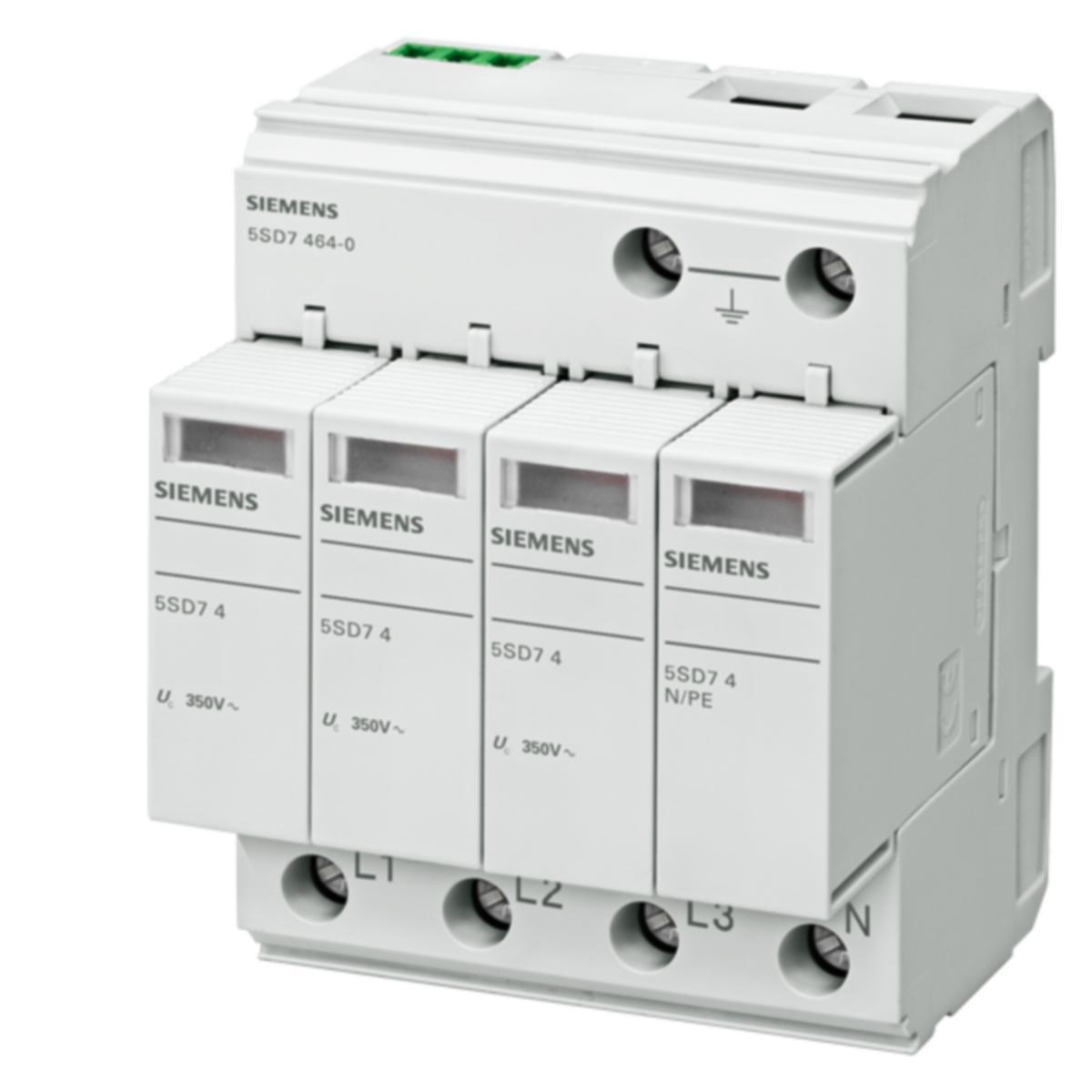 Overspenningsvern TN UC, Siemens - OVERSP.VERN TN UC 350V 4P 