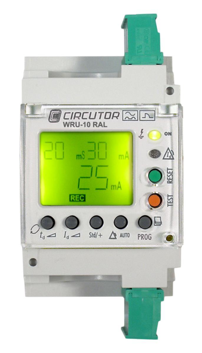 Jordfeilrele WRU-10 m/kontaktor - Jordfeilrele kit WRU-10 m/kont Jordfeilrele kit WRU-10 RAL au