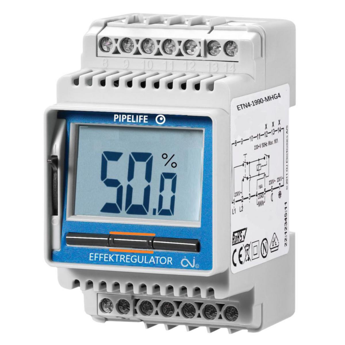 Effektregulator ETN4 f/ Isoterm - Effektregulator ETN4-1990-MHG4 3600W