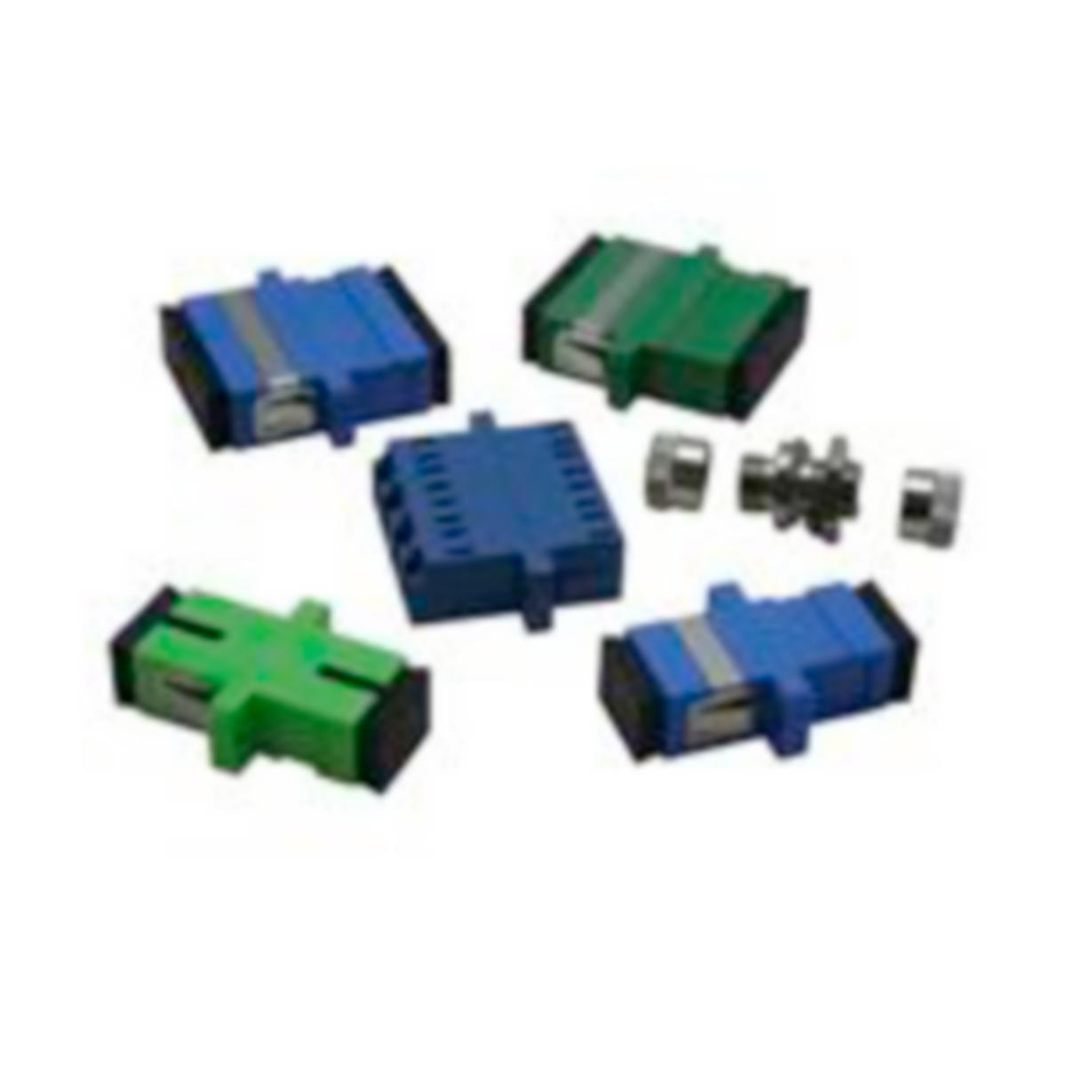Adapter Nexans Duplex SM - Adapter SC/UPC Duplex SM, Blå
