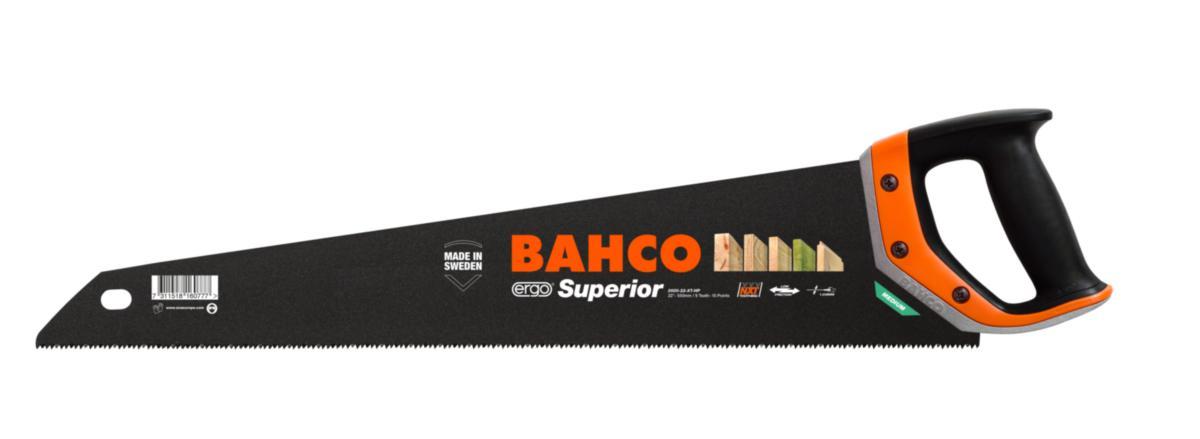 Håndsag Bahco 2600 superior - Håndsag 2600 Ergo Superior Bahco 550mm 9/10T
