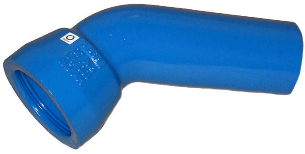 Muffe-spissbend 45° Tyton, Ulefos - DN 300 x 45° muffe/spissbend Tyton m/pakning Blå epoxy