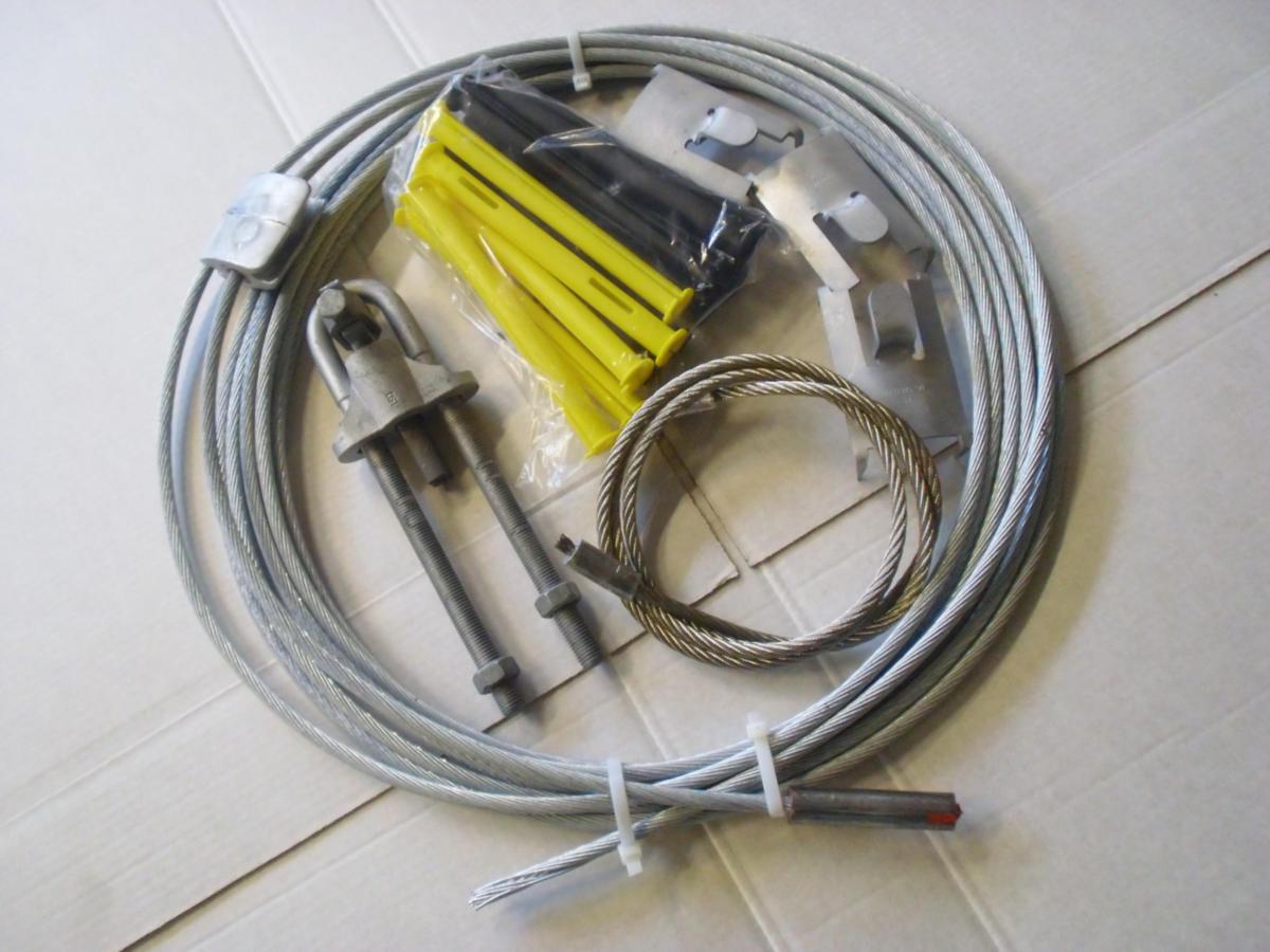 Bardunsats Erling Haug 70mm² - Bardunsats 70mm2 uten isolator 2.4m silkewire