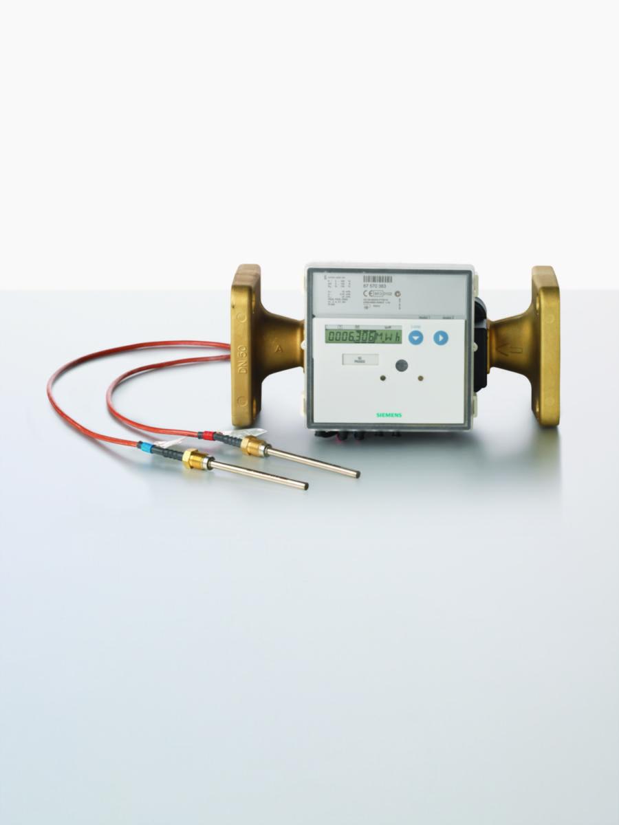 Energimåler QP Ultrasonic heat flenset, Siemens - Dn80 Energimåler QP40m3/h UH50-A74 Ultralyd Pn25 Siemens