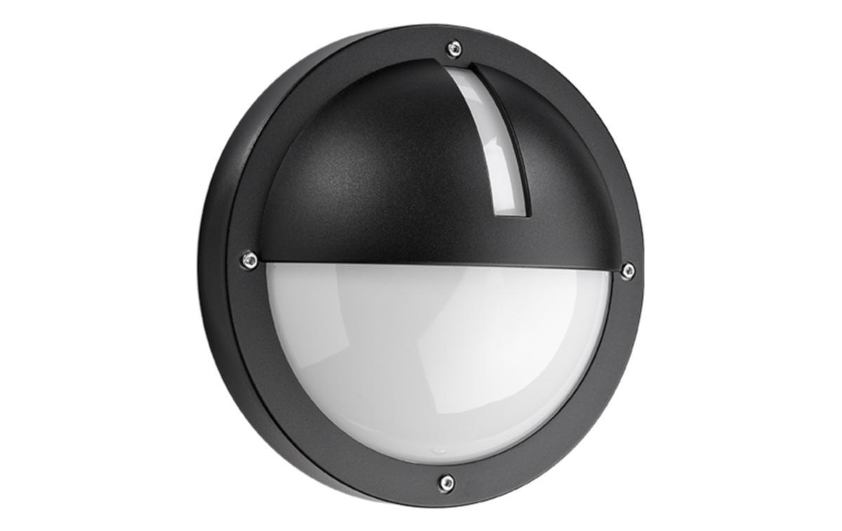 Veggarmatur Sg® Uno LED - Uno sort 11.5W/1100Lm LED 3000K