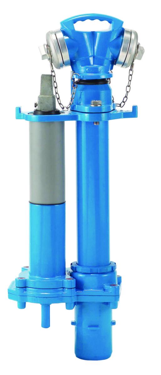 Brannhydrant, fristrøm med spissende Baio 492S - DN80 Baio Brannhydrant RD 1.2m L=870mm Tele/Fristrøm