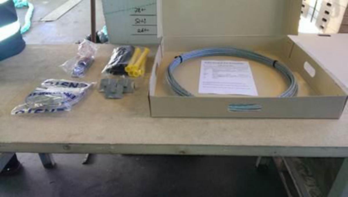 Bardunsatser Erling Haug u/isolator Telenor - Bardunsats 30mm2Telenor