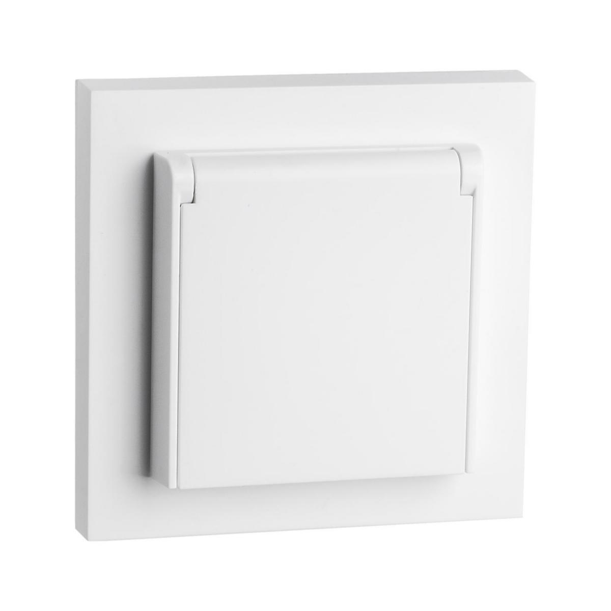 Stikk SG® innfelt Enkel IP44 - STIKK IF ENKEL MED LOKK IP44 H