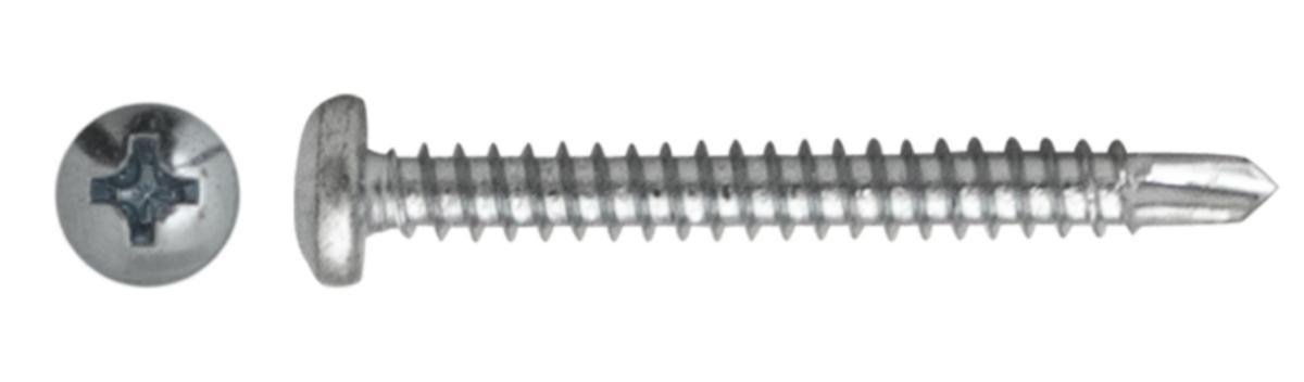 Borskrue EJOT® rundhodet - Borskrue 3.5X13 PH2 elforzinket Ejot 1000pk