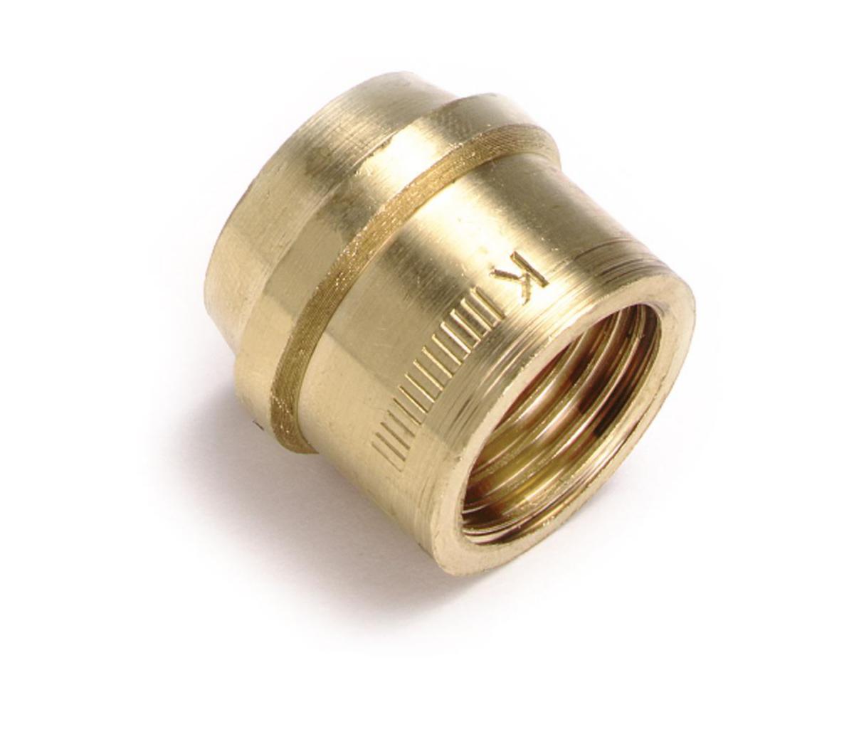 Overgangshylse Isiflo, messing - HYLSE SPECIAL 7/8"xG1/2" Isiflo gjengefittings