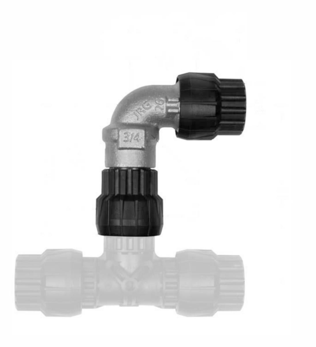 Albu 90° med løsmutter MT Sanipex - 32 mm 90° MT albu m løsmutter Sanipex 4670.232