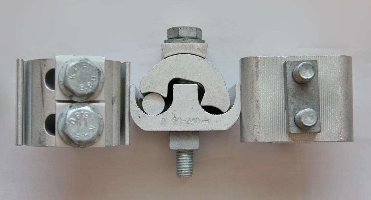 Tilkoblingsklemmer Melbye GKG/GPK - Al-klemme FeAl 25-120 GKG43