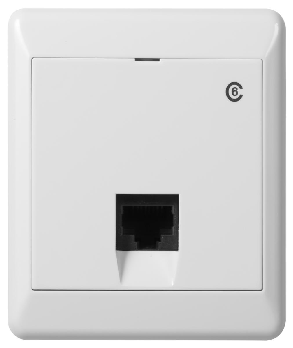 Modularkontakt Elko RS Påvegg - Modulærkont. RS16 mod P 1X8 KAT. 6 UTP PH