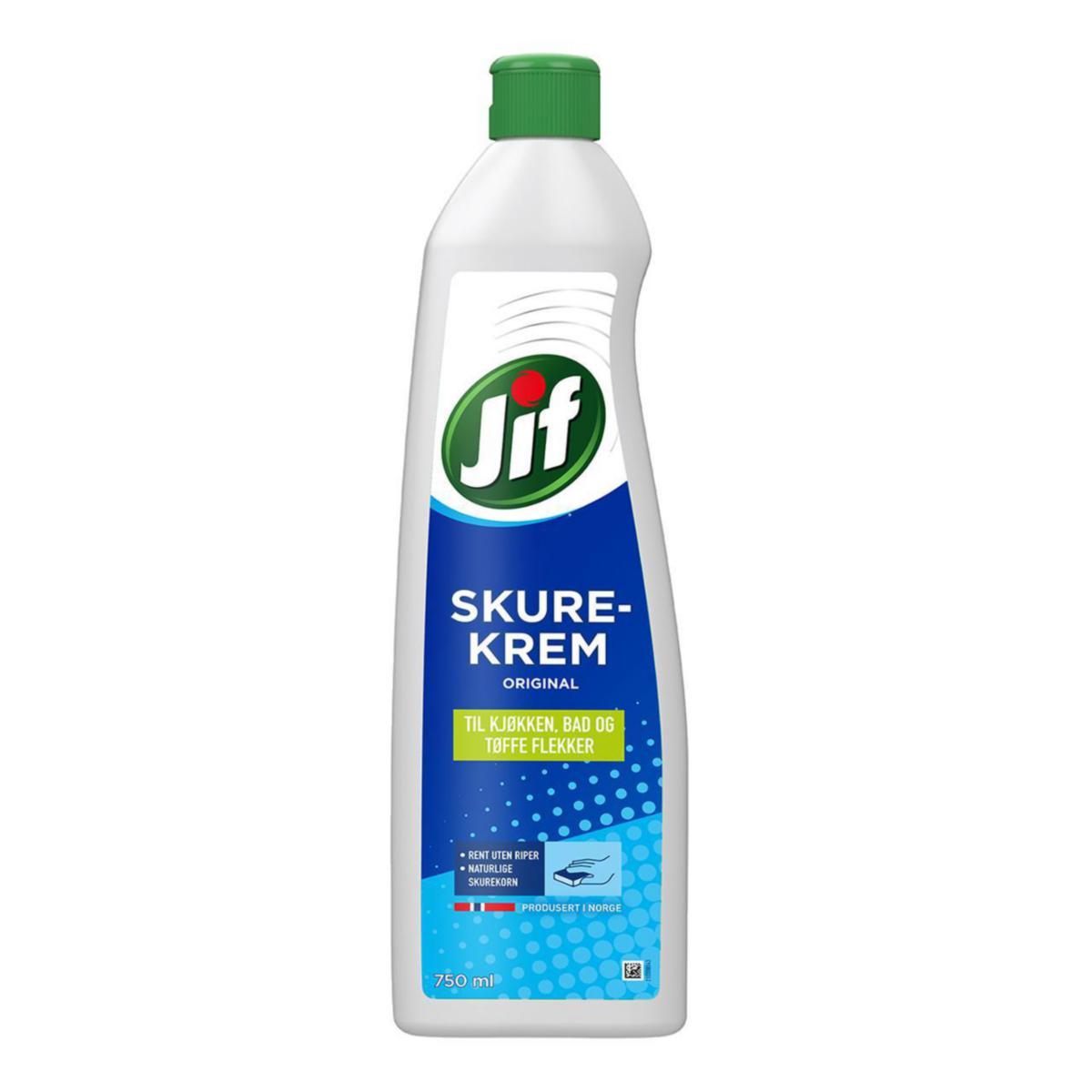 Rengjøring skurekrem JIF 0.75L - Rengjøring skurekrem JIF Original 0.75L