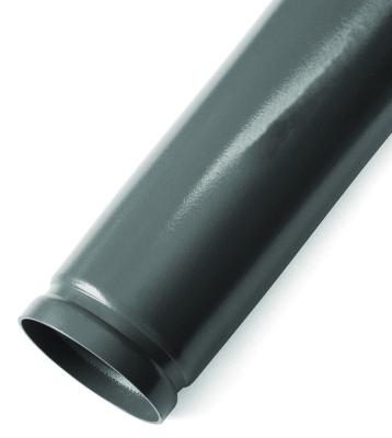 114.3x3.2mm stålrør malt/rille p235tr1 lengde 6mtr - malt...