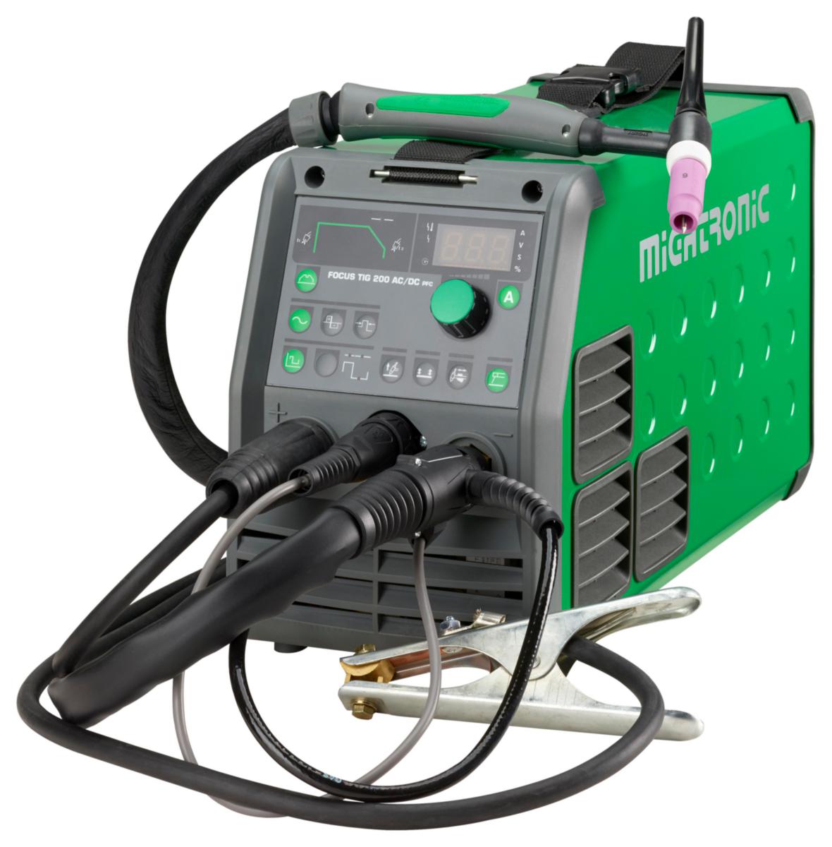 Tigsveis Migatronic Focus Tig 200 AC/DC - Sveisemaskin Focus Tig 200 Migatronic AC/DC MMA 1-fase