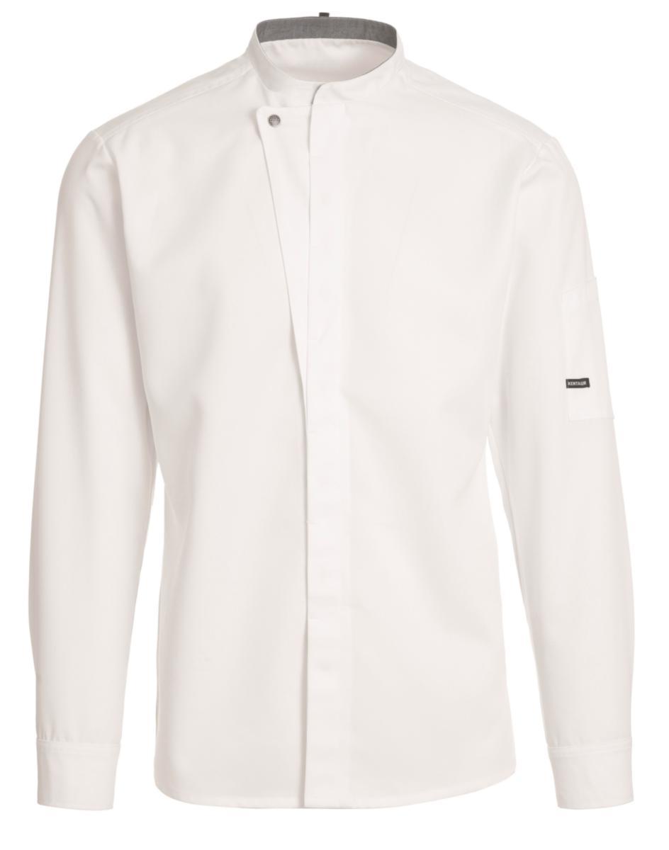 Kokke-/servicejakke Kentaur 23515 lang erm - Kokke-/servicejakke Kentaur 23515 lang erm hvit str L