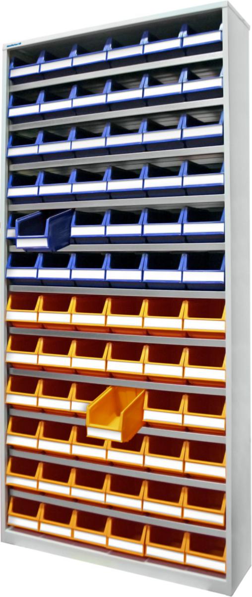 Bakkeskap Schoeller Arca 9006 - Bakkeskap Arca 9006 Schoeller 96x200x26cm lys grå