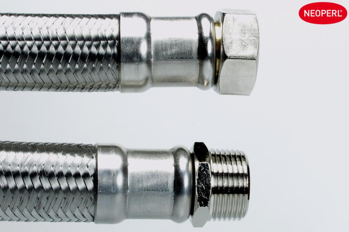 Tilkoblingsslange Neoflex SIL, rett/rett kobling innv/utv, a-collection - 1Rx1R L-1000mm Trykkslange SIL R.F 1 mutt RSK 8192781