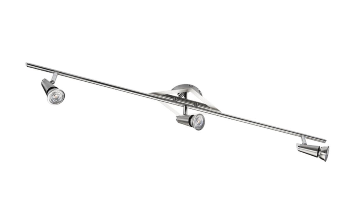 Spotlight Sg® Con 3x6W LED - Con børstet st 3x6W LED 230V