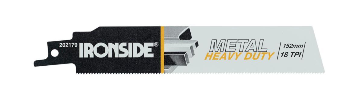Bajonettsagblad Ironside Metall, Bi-metall - Bajonettsagblad Metal bim Ironside 152mm 18T 5pk 202179
