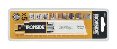 Bajonettsagblad Metal bim Ironside 152mm 14T 5pk 202185