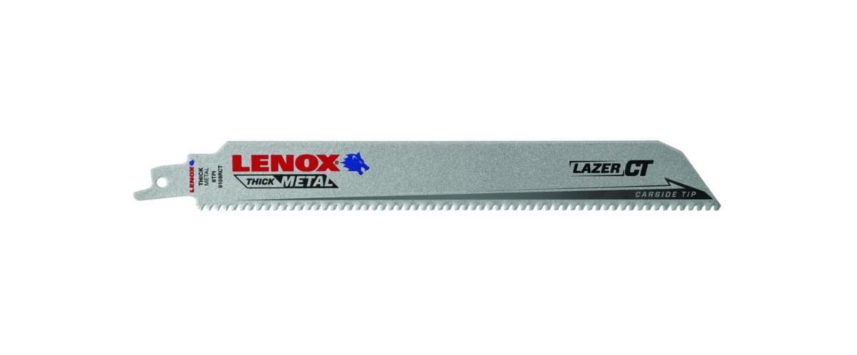 Bajonettsagblad Lenox Metall Lazer CT - Bajonettsagblad 9108R Carbide Lenox 229mm 8T Lazer CT