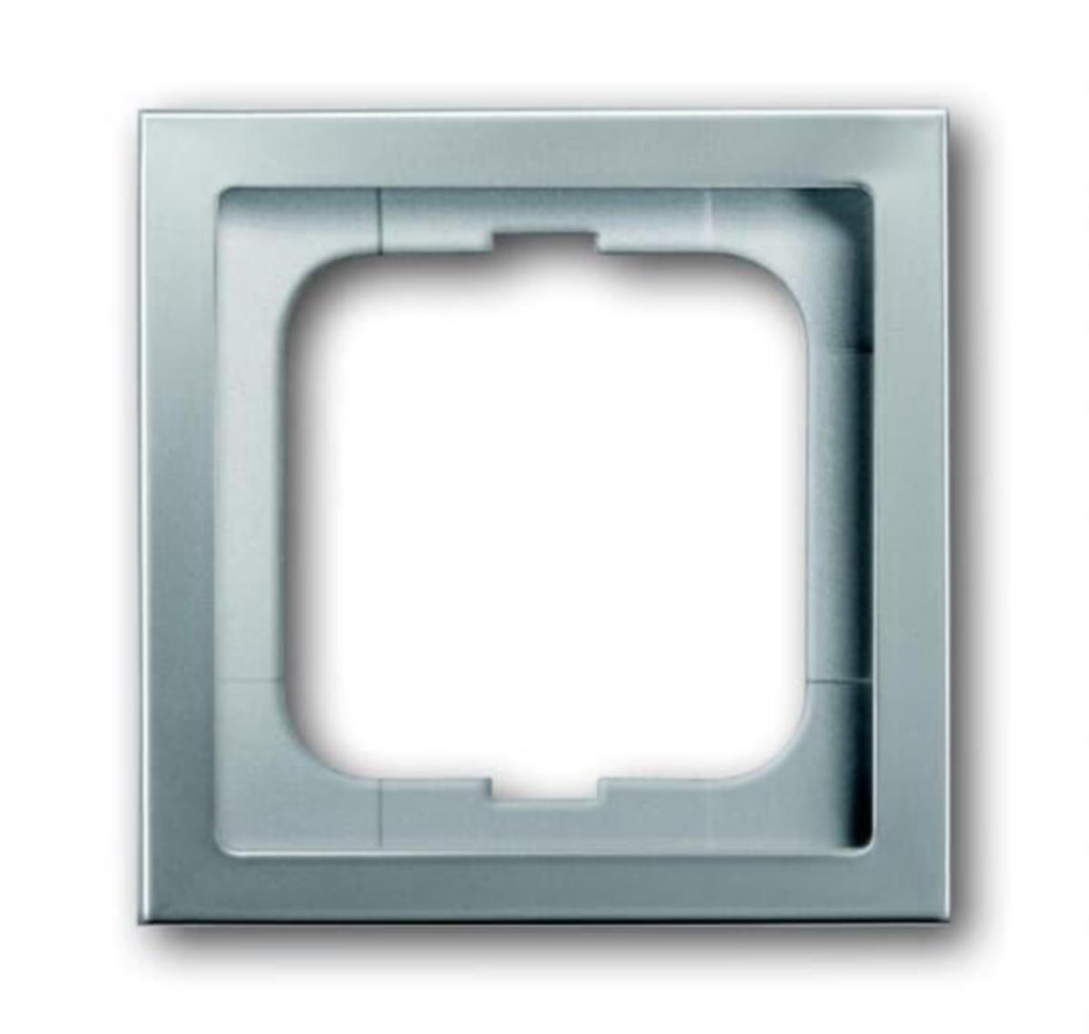 Kombinasjonsrammer ABB 80mm - RAMME 1-HULL. 80MM. PURE STEEL