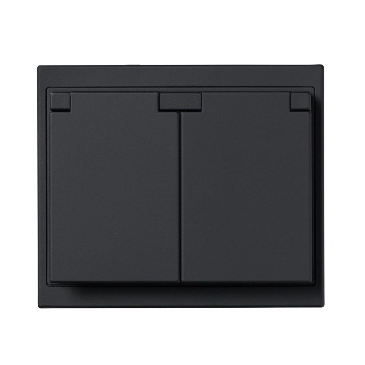 Stikkontakt Impressivo Påvegg - IMPRESSIVO I. DBL STIKK IP44 S IMPRESSIVO® INNFELT DOBBEL STI
