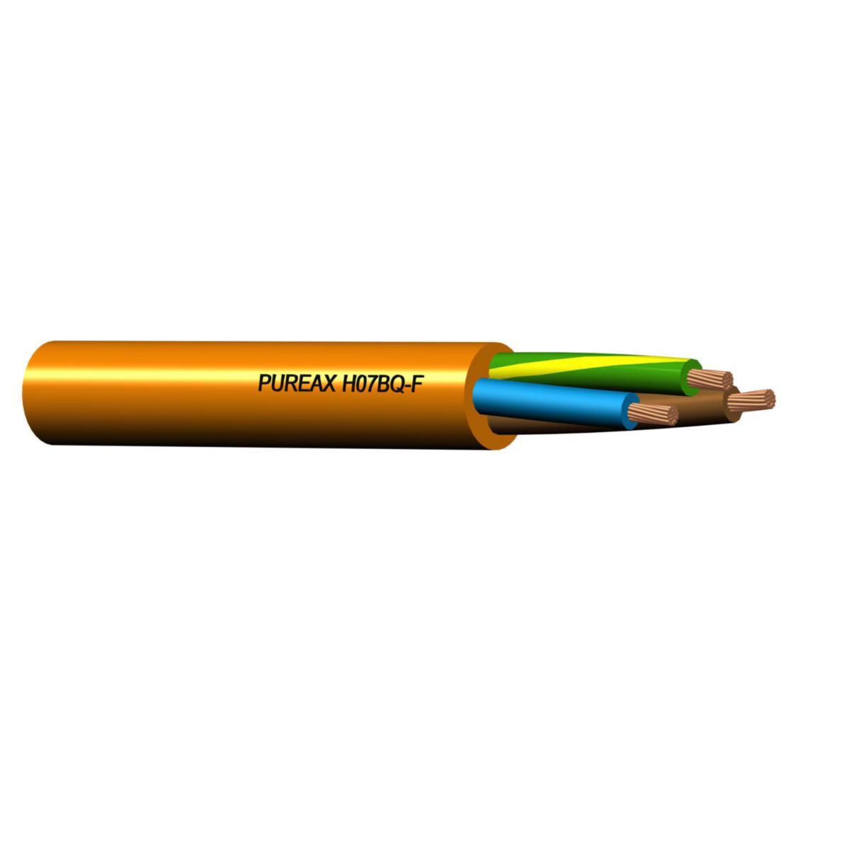 Industrikabel Nexans PUREAX - Indust. kabel PUREAX 4G10.0mm2 mangetrådet kobber H07BQ-F