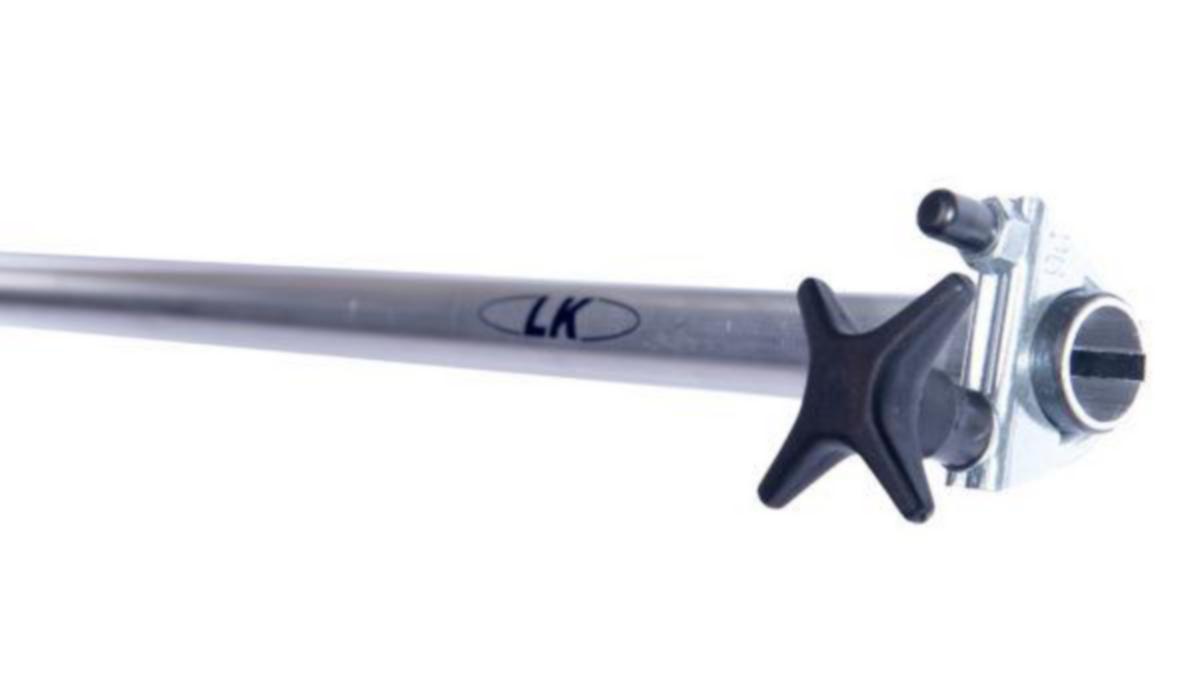 Glattestål - Rørskaft glattestål LK 5m delbart