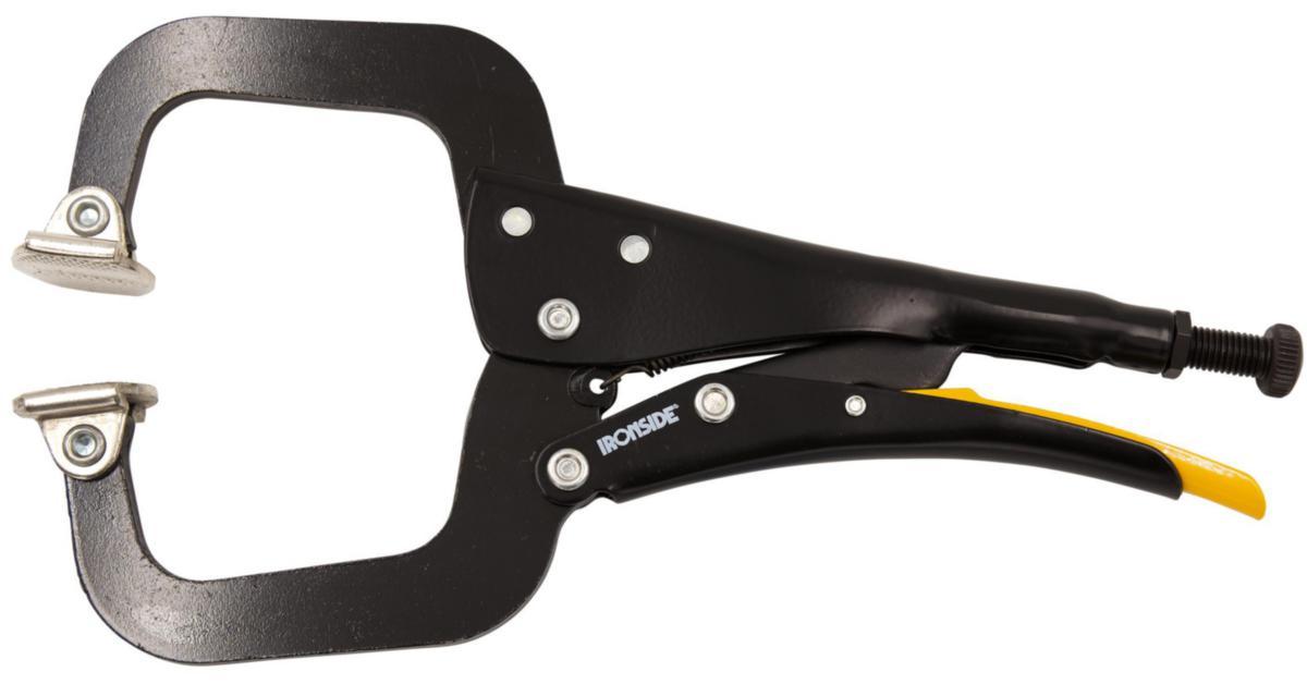 Låsetang C med leddete bakker Ironside - Låsetang C leddete bakker Ironside gripev 0-100mm 100728