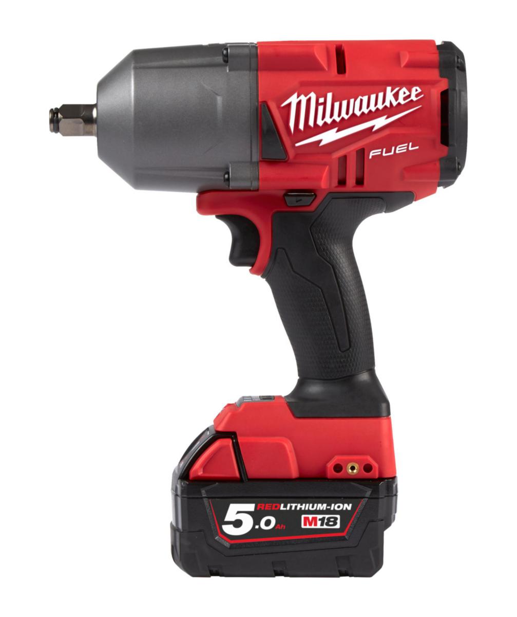 Muttertrekker Milwaukee M18 ONEFHIWF12-502X - Muttertre. M18 ONEFHIWF12-502X Milwaukee 18V 5.0Ah koffert