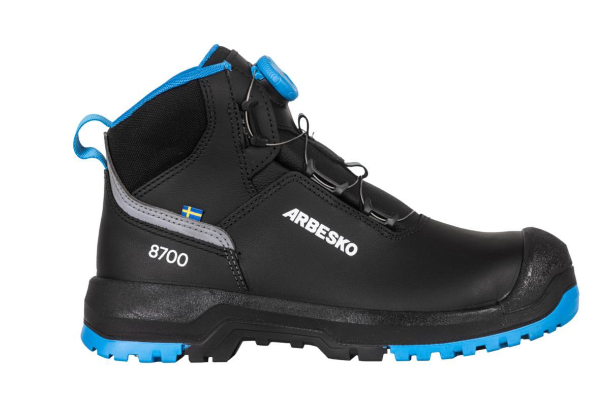 Vernestøvel Arbesko 8700 S7S ESD - Vernestøvel Arbesko 8700 svart S7S ESD str 42