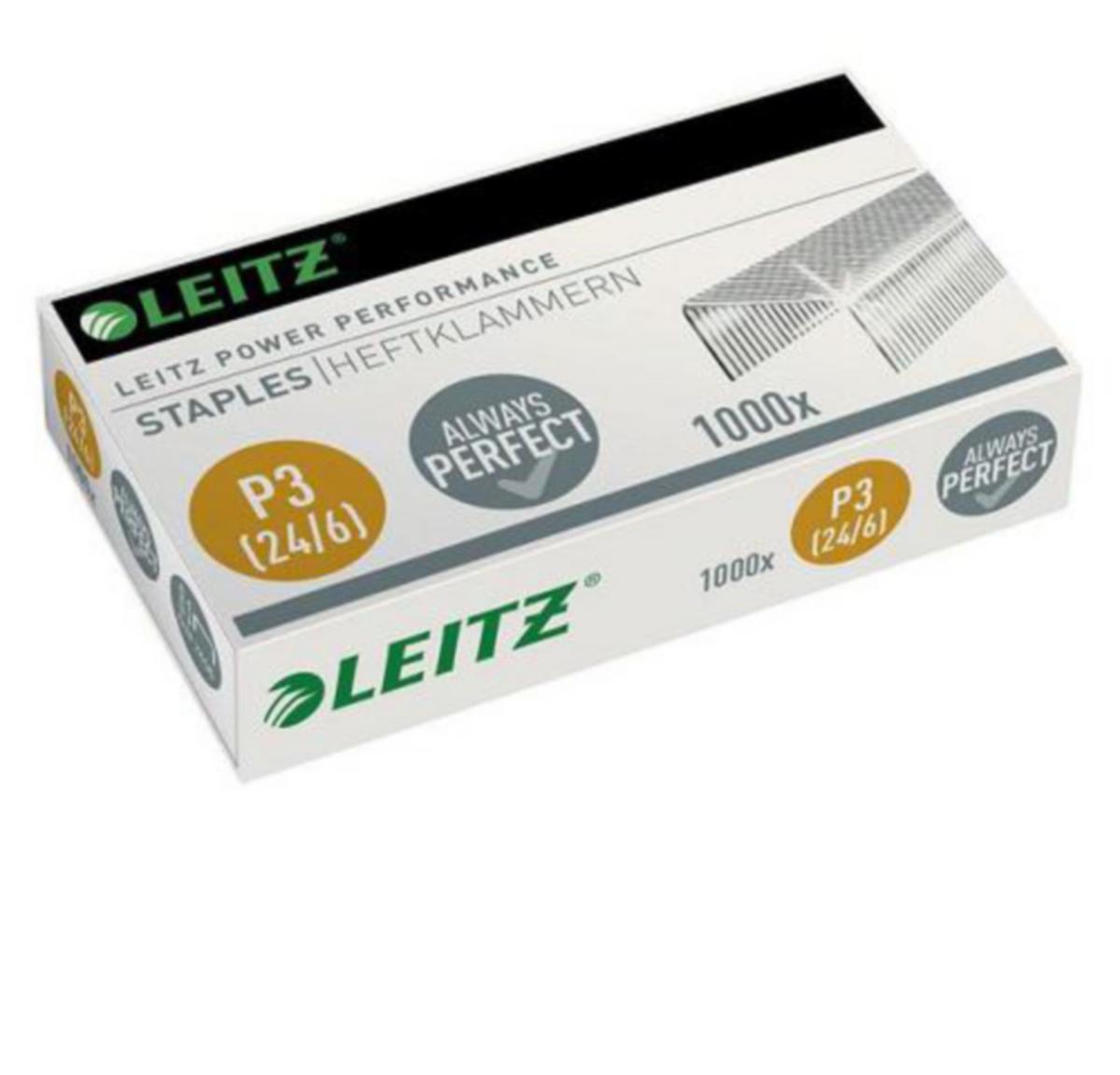 Stifteklammer Leitz® - Stifteklammer 24/6 P3 Leitz 1000pk