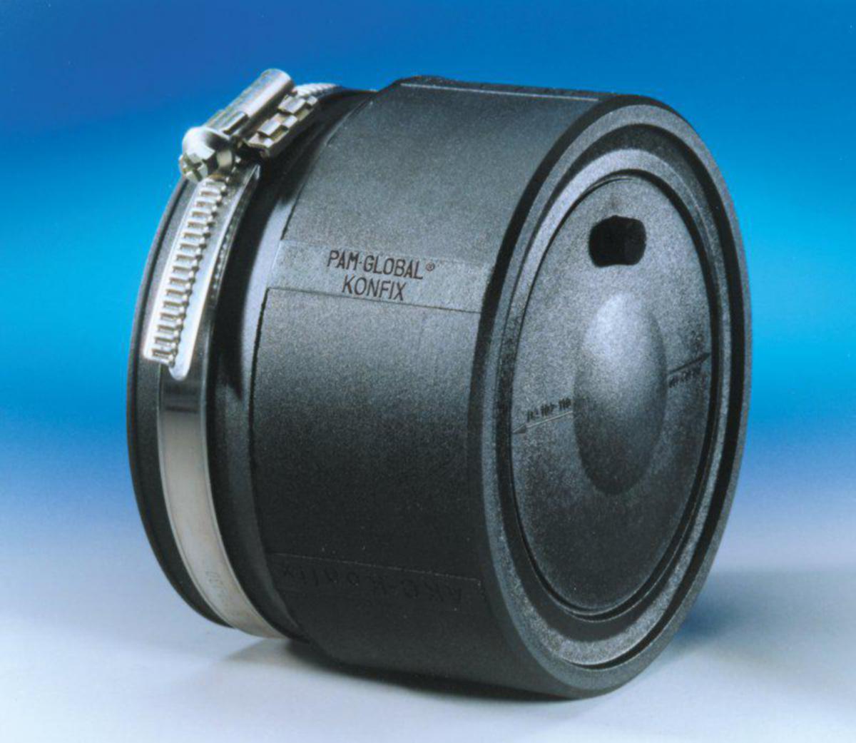 Overgangsplugg EPDM PAM, MA - 58 mm MA overgangsplugg EPDM m/stålbånd PAM