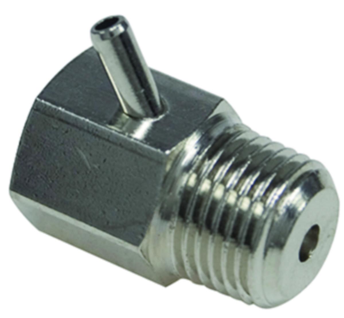 Lufteskrue forkrommet - 1/8" lufteskrue forn. utv. gj. nr. 1024