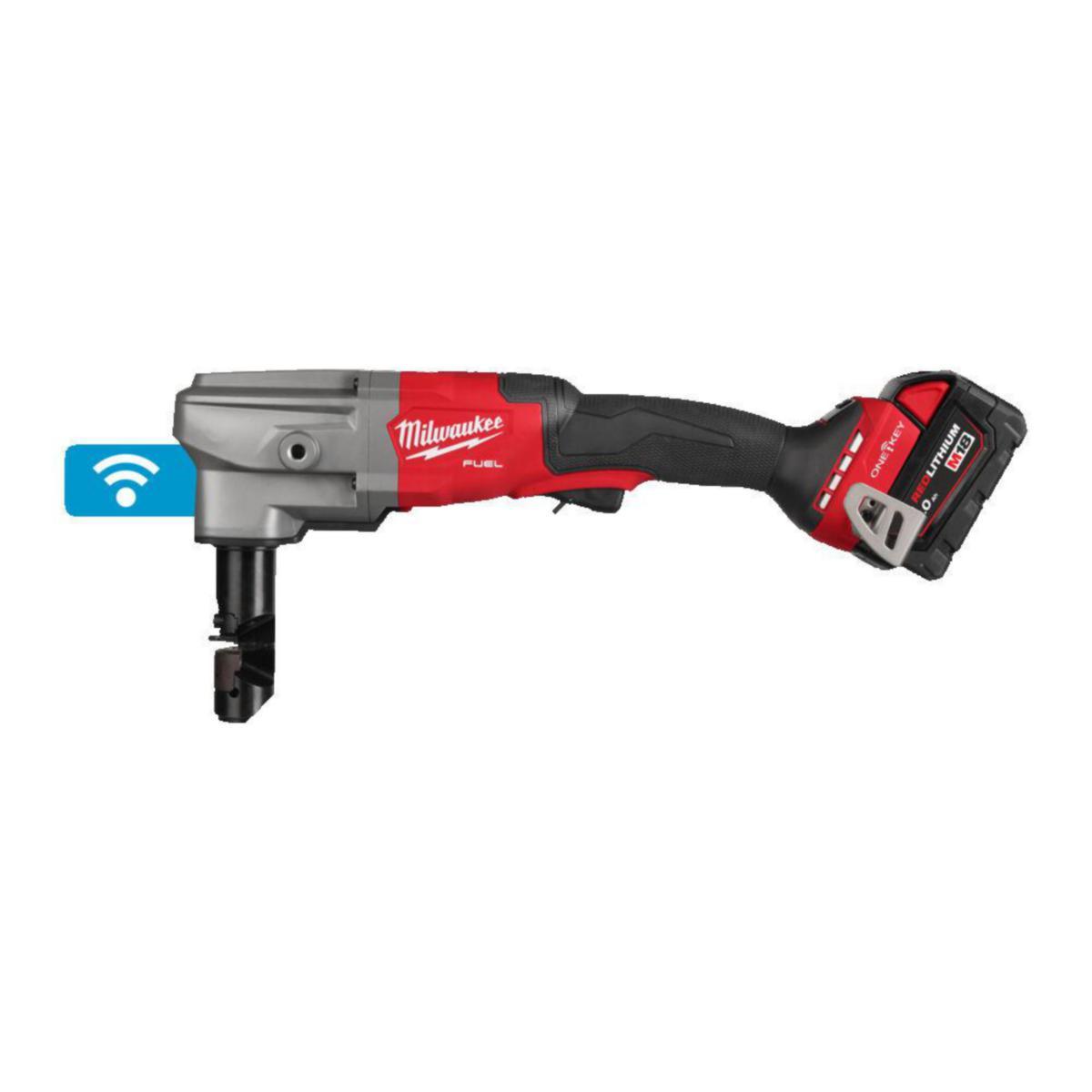 Platetygger Milwaukee M18 FNB35-502X - Platetygger M18 FNB35-502X Milwaukee 18V 2x5.0Ah