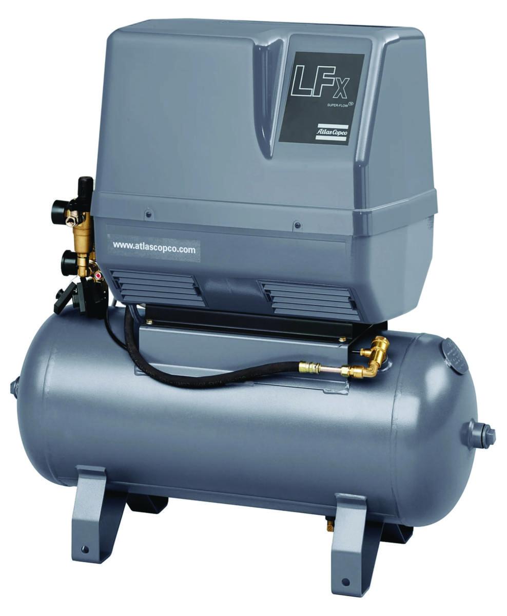 Kompressor LFX2.0 Atlas Copco - KOMPRESSOR ATLAS LFX2.0-10TM50 ATLAS OLJEFRI M/AUTOM.DREN
