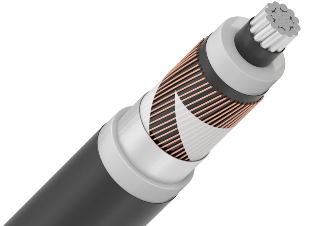 TSLF 24kV enleder PEX isolert kabel med aluminiumsleder Nexans - TSLF 24KV 1X240A/35 1-LED.