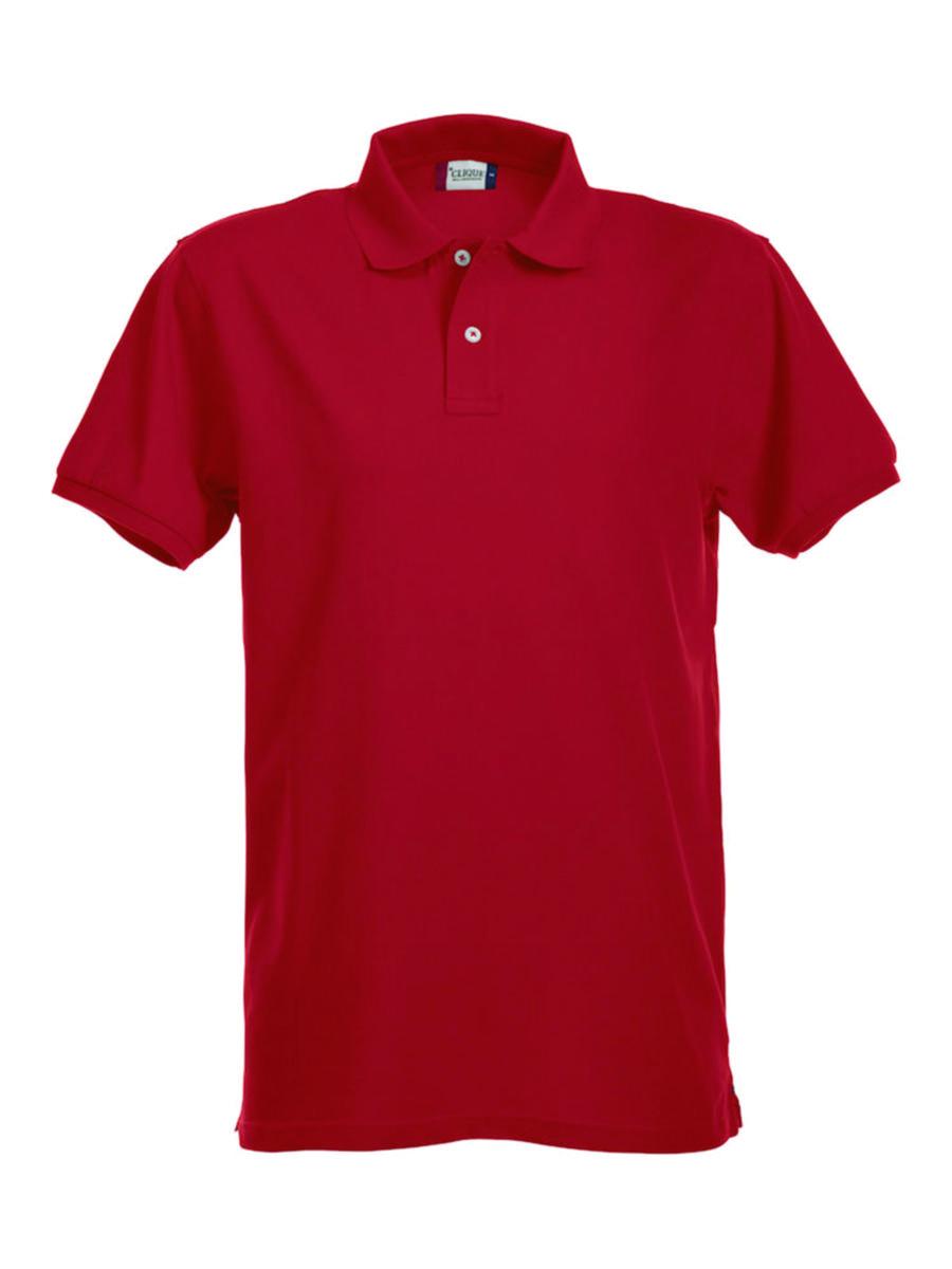 Piqueskjorte Clique™ Stretch Premium Polo 028240 - Piqueskjorte Clique Premium Rød str XL